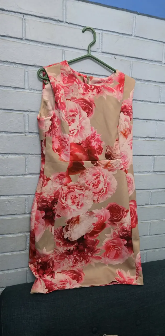 Vestido floral sin mangas Calvin Klein - 1