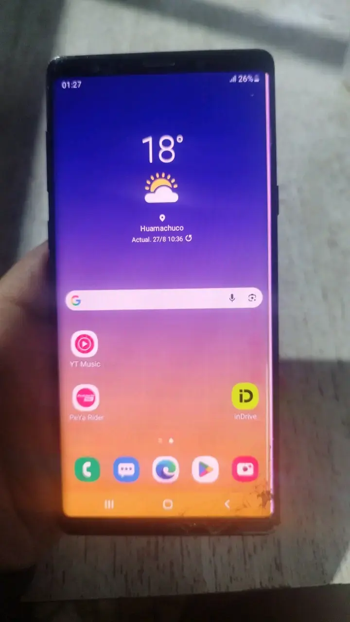 Samsung Galaxy Note 9 en buen estado - 1