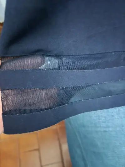 Vestido azul marino Calvin Klein elegante - miniatura 2