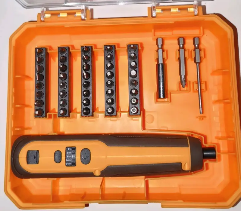 Destornillador Eléctrico Inalámbrico Ingco 4v - 1