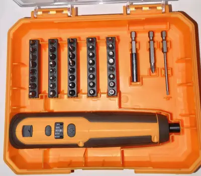 Destornillador Eléctrico Inalámbrico Ingco 4v - miniatura 1