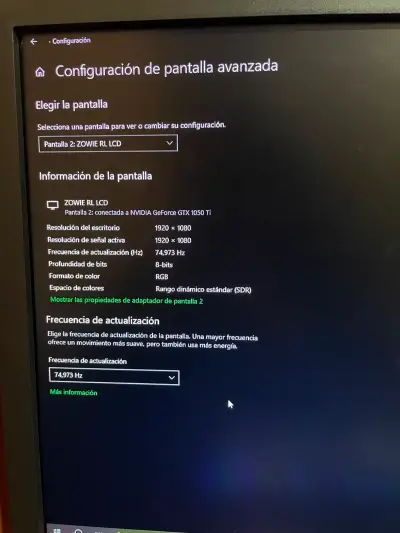 Monitor BenQ Zowie RL LCD 24 pulgadas - miniatura 4