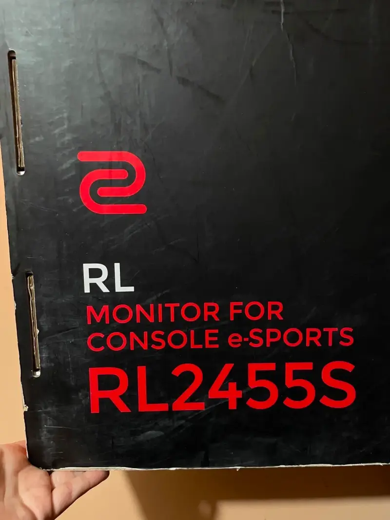 Monitor BenQ Zowie RL LCD 24 pulgadas - 6