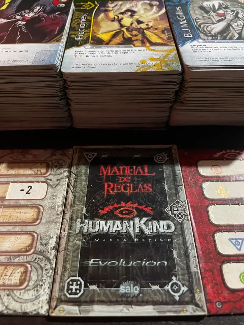 Juego de cartas Humankind Evolución con manual - 1