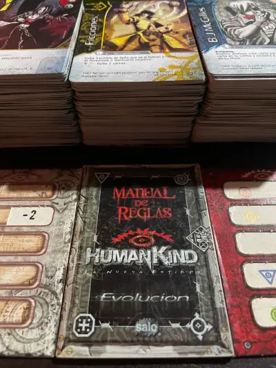 Juego de cartas Humankind Evolución con manual - miniatura 1