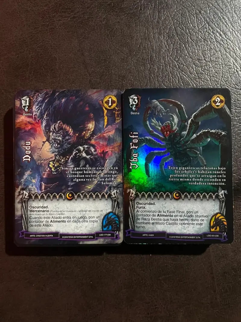 Colección de Cartas de Juego MyL - 2