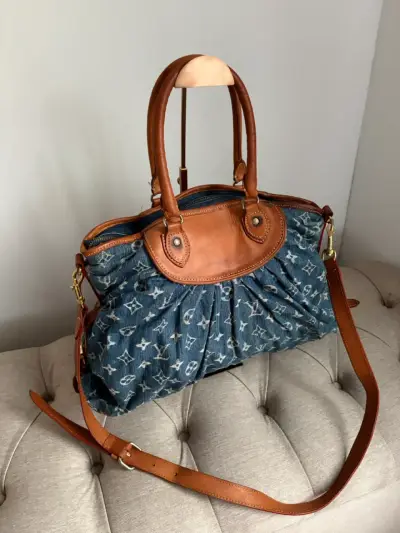 Bolso de mano denim lv - miniatura 2