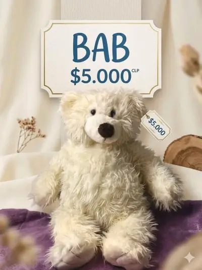Peluche de animal BAB suave y adorable original - miniatura 3
