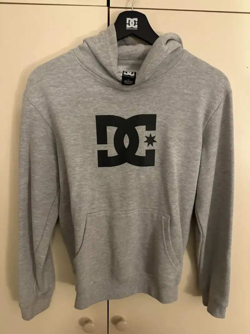 Polerón gris con capucha DC Shoes