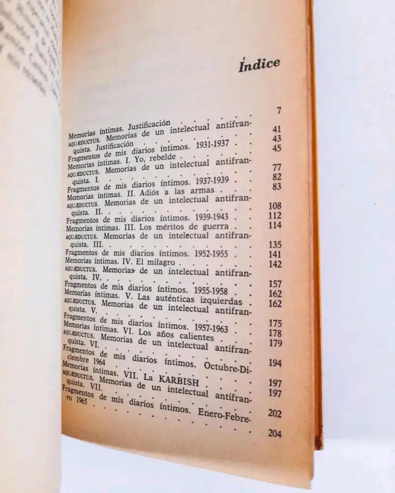 Memorias de un intelectual antifranquista. - 2