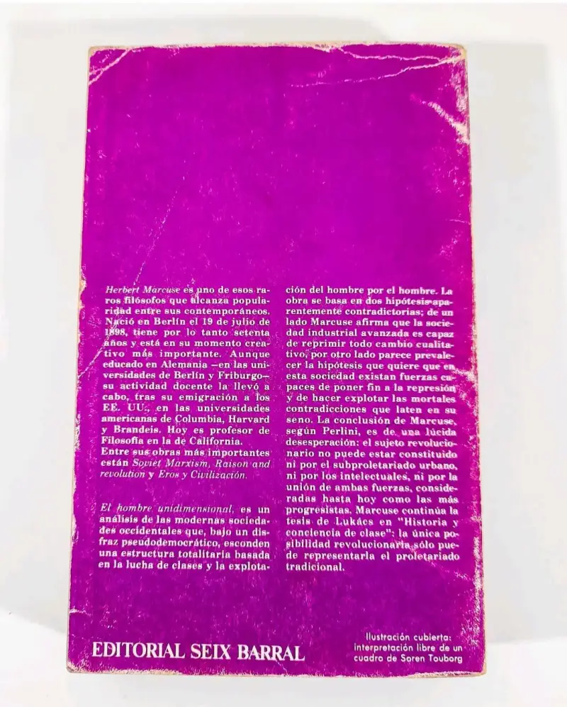 El Hombre Unidimensional - Herbert Marcuse. - 3