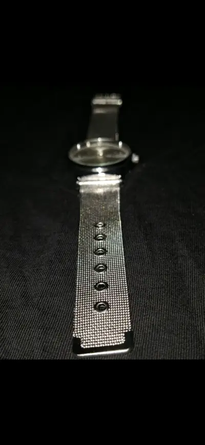 Reloj de pulsera Geneva plateado elegante - miniatura 3