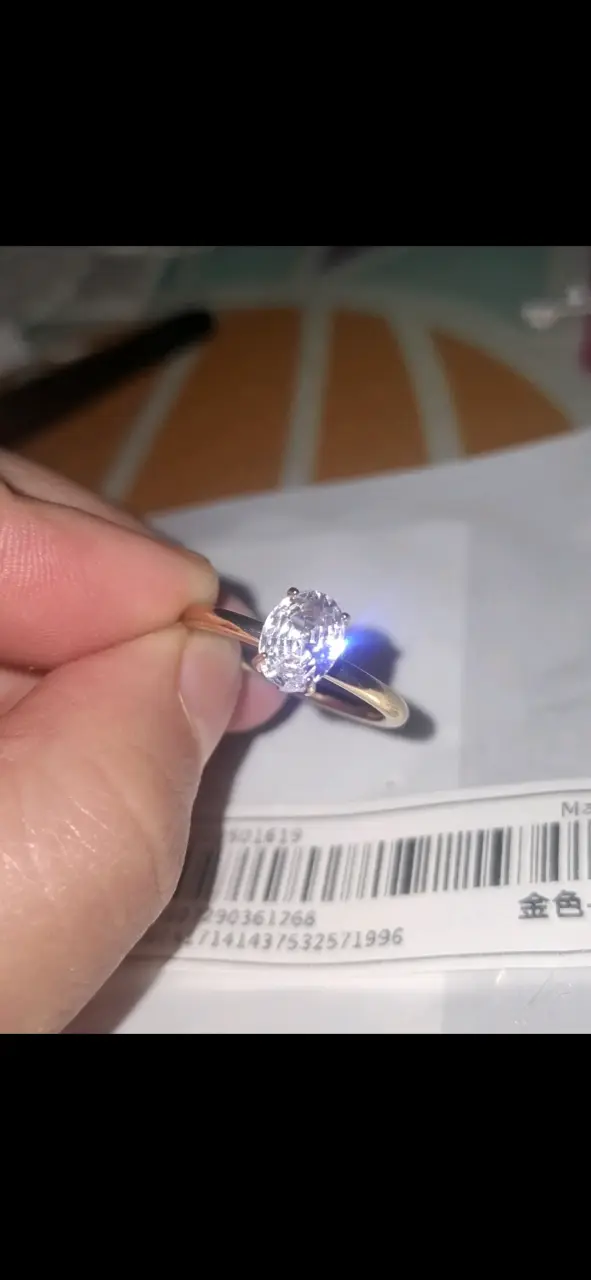 Anillo de compromiso oro 18k Acero inoxidable - 2