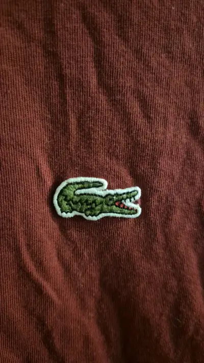 Polera Lacoste Roja Regular Fit - miniatura 2