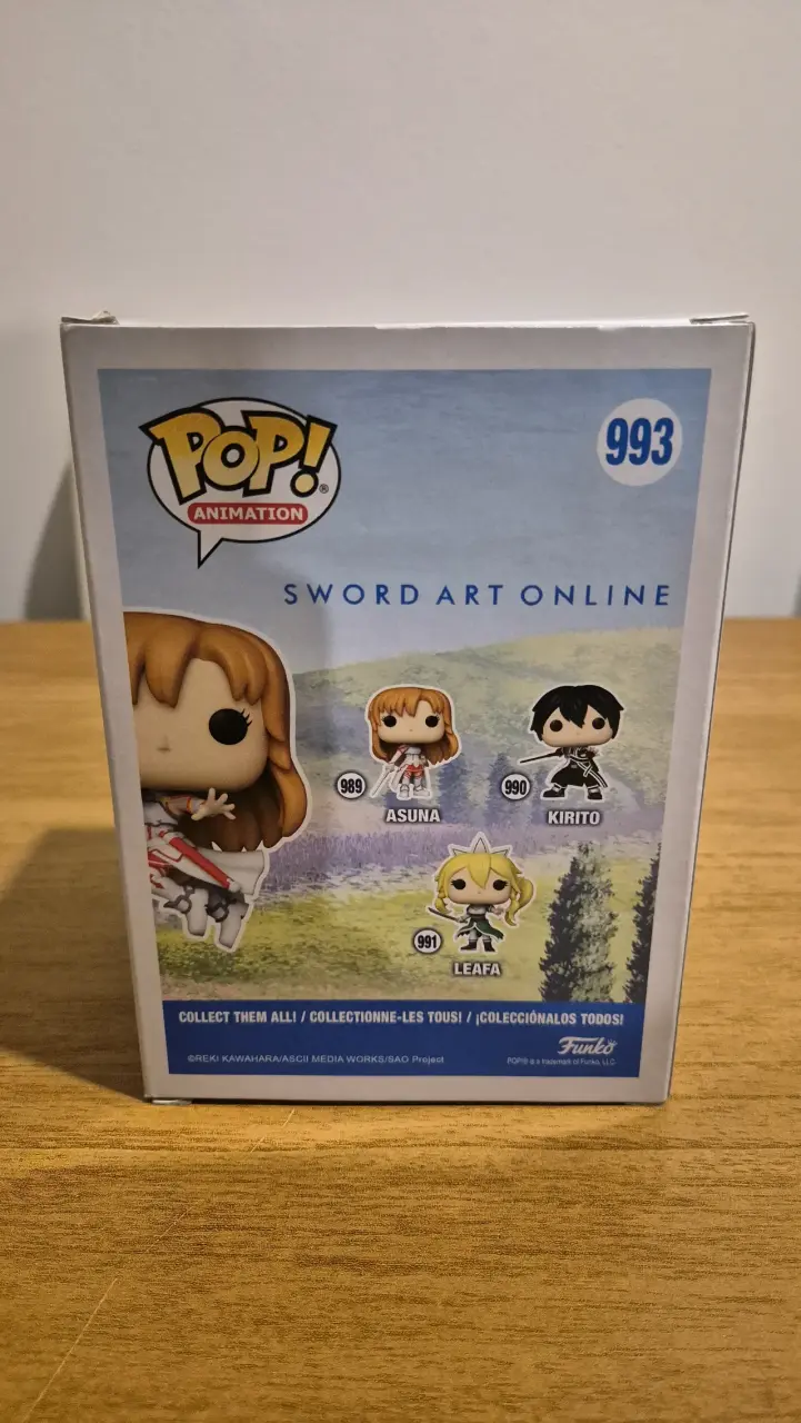 Figura Funko Pop Asuna Sword Art Online Edición Especial - 2