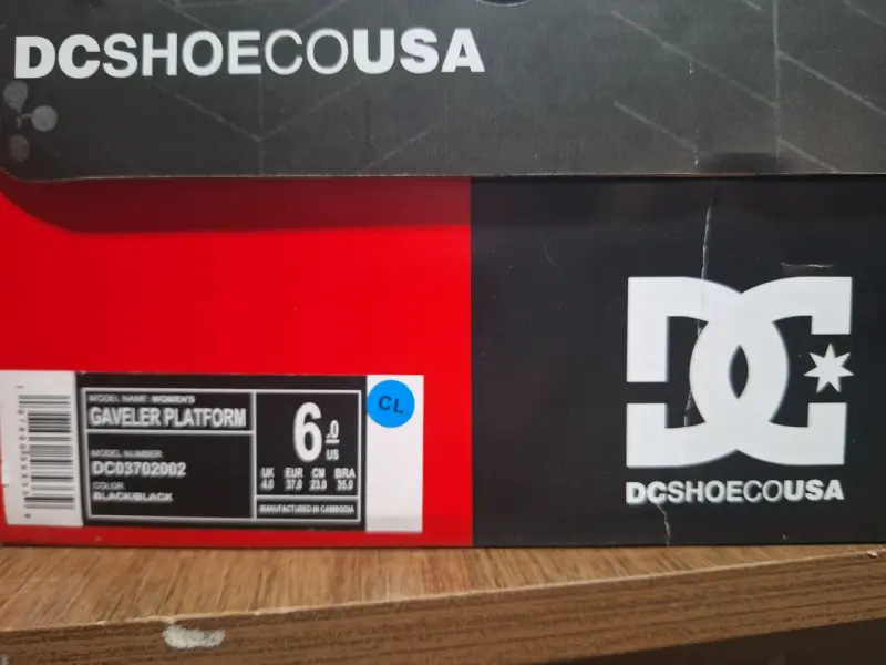 Zapatillas negras DC Shoes plataforma - 5