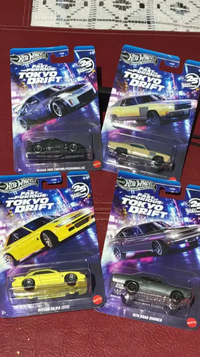 Set de autos Hot Wheels Fast & Furious Tokyo Drift - miniatura 2