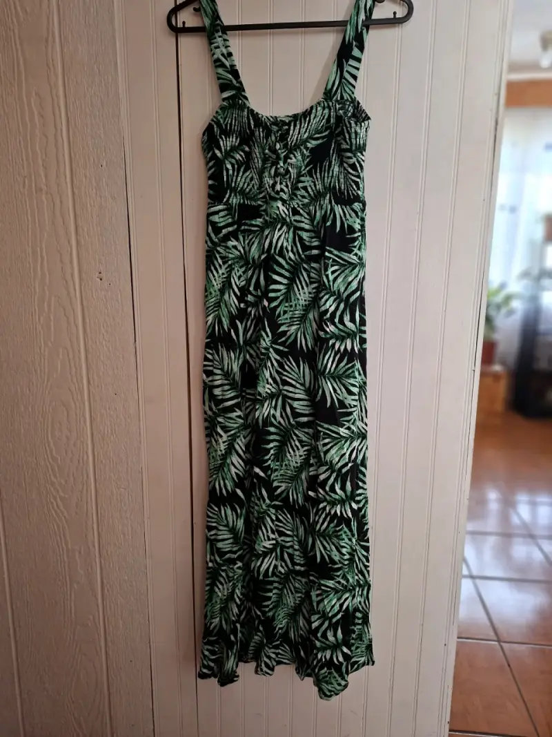 Vestido bohemio estampado multicolor - 5