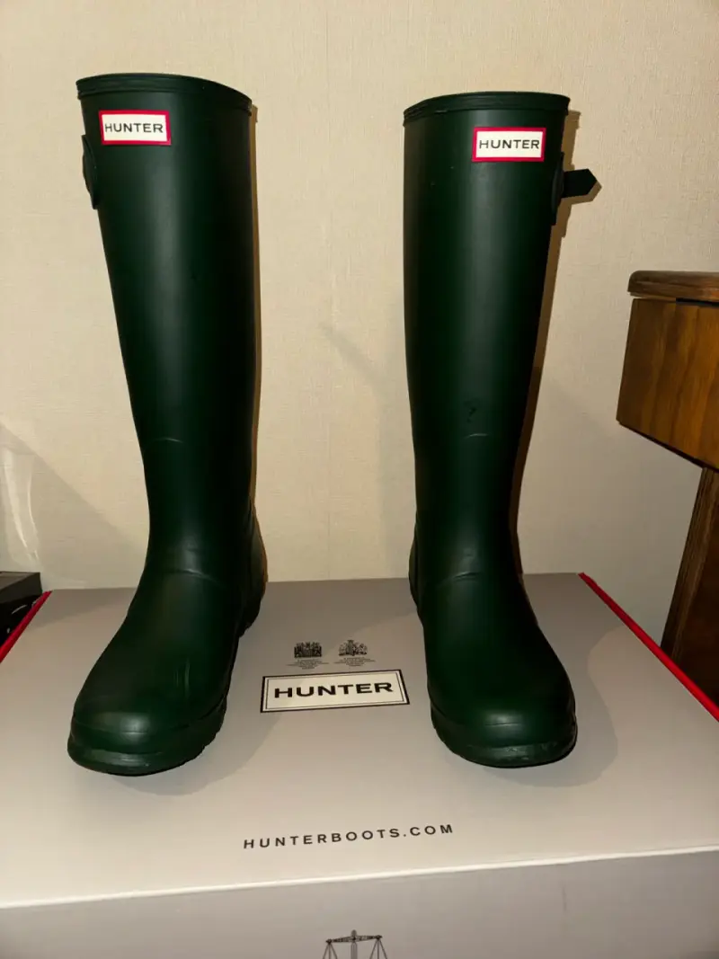 Botas de lluvia Hunter verde oliva - 4