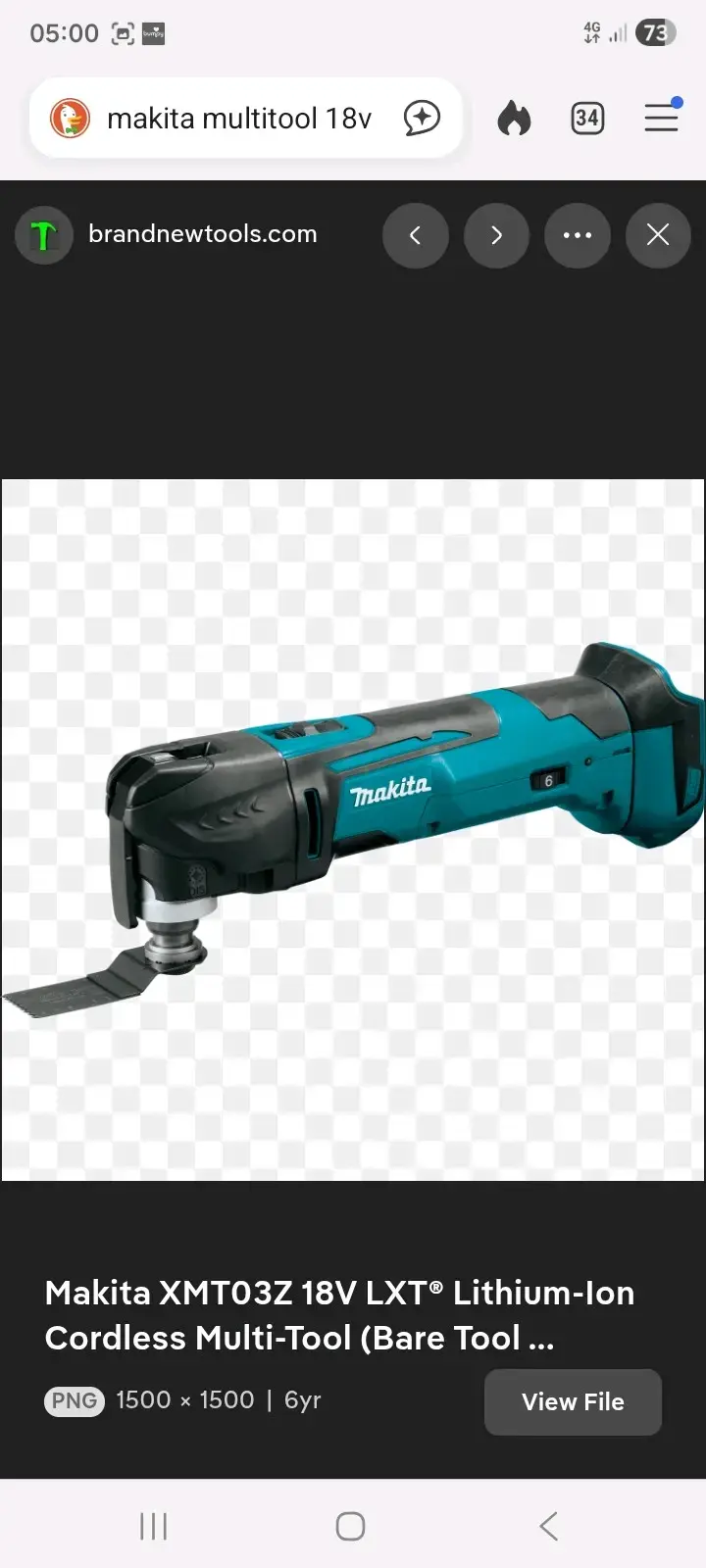 Multiherramienta Inalámbrica Makita 18V LXT