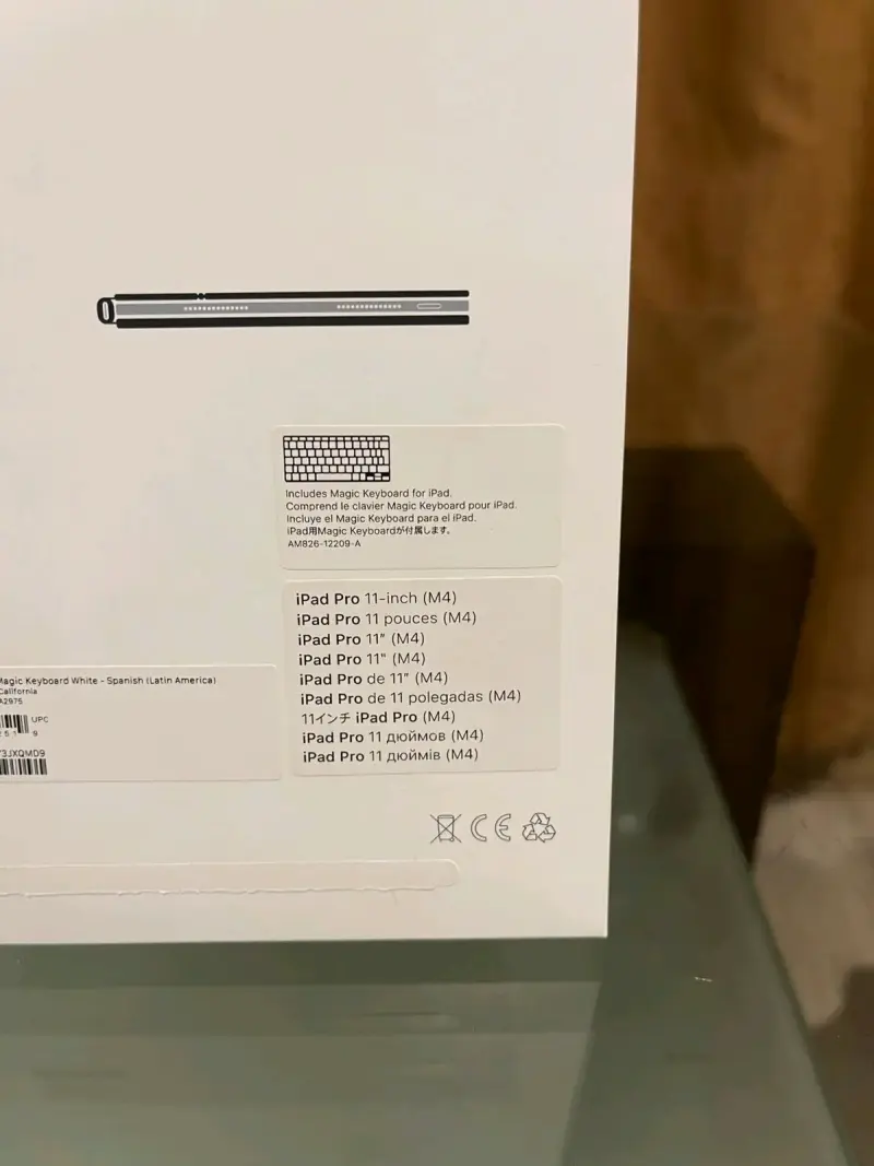Teclado Apple Magic para iPad Pro 11 pulgadas - 3