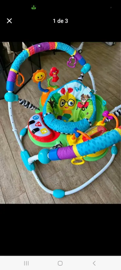 Centro de actividades para bebé multicolor - miniatura 1
