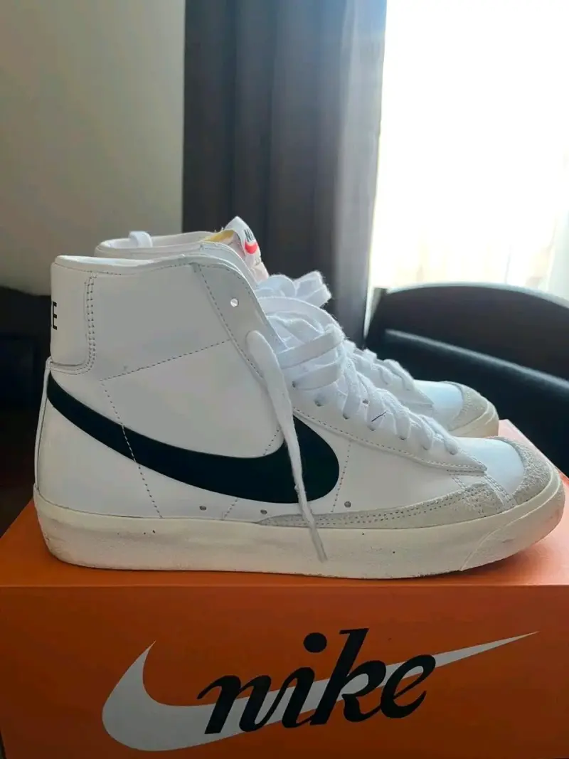 Zapatillas Nike Blazer Mid 77 Vintage Blancas - 3