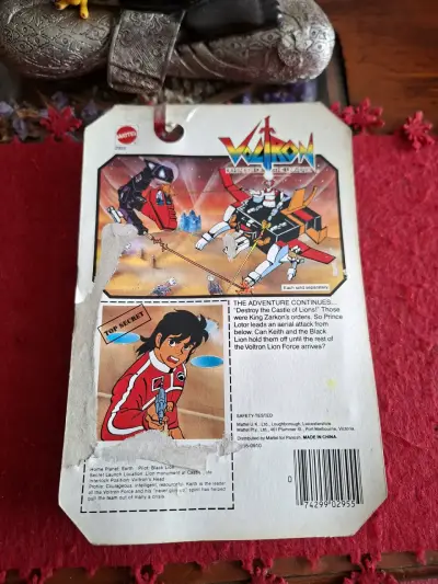 Voltron Keith Mattel 1984 figura vintage - miniatura 2