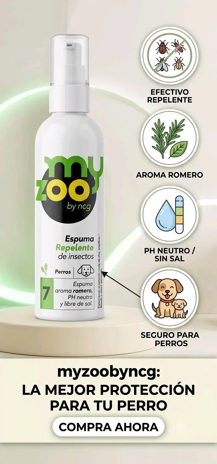 Espuma Repelente de Insectos para Perros Myzoo