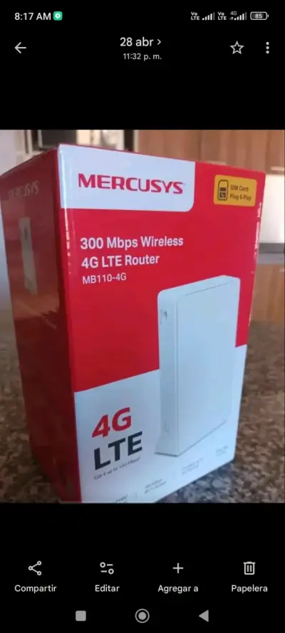 Router para zona rural ocupa chip - miniatura 1