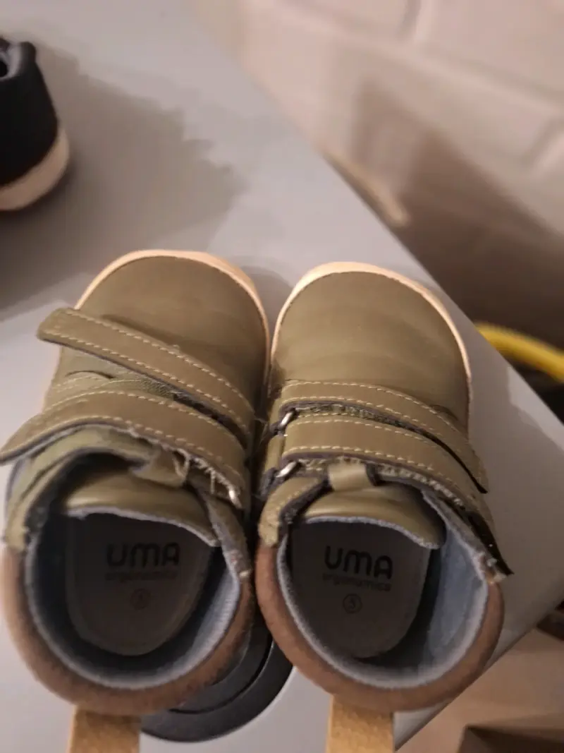 Zapatillas para niños verdes Uma  talla 5 - 2