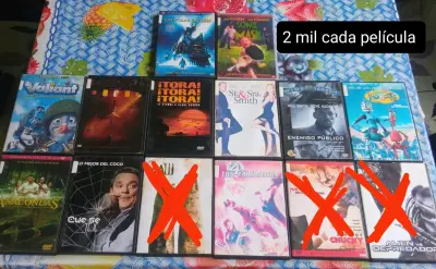 Colección de DVDs de películas variadas - miniatura 1