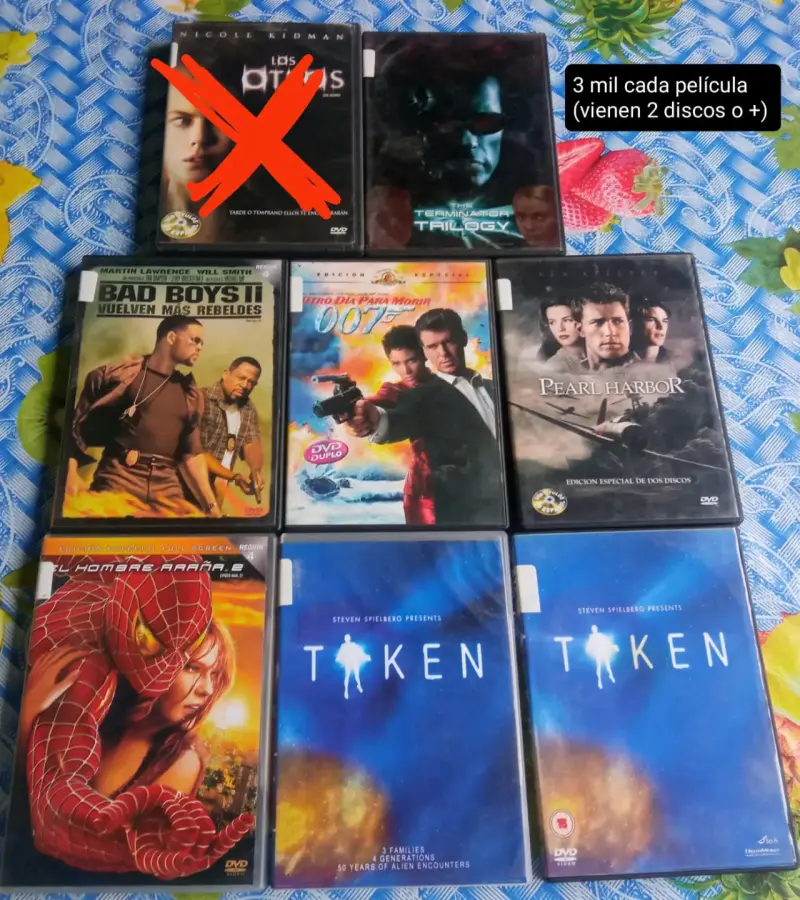 Colección de DVDs de películas variadas - 2