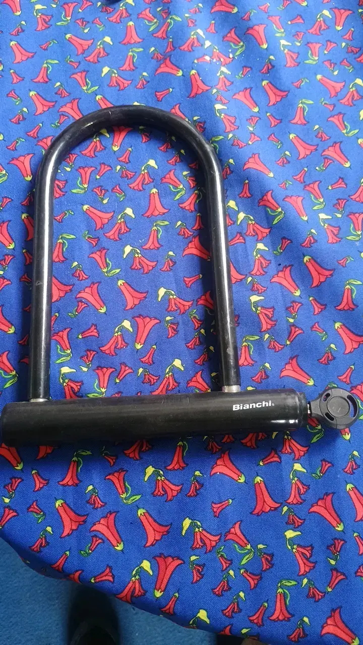 Candado U-Lock para bicicleta Bianchi