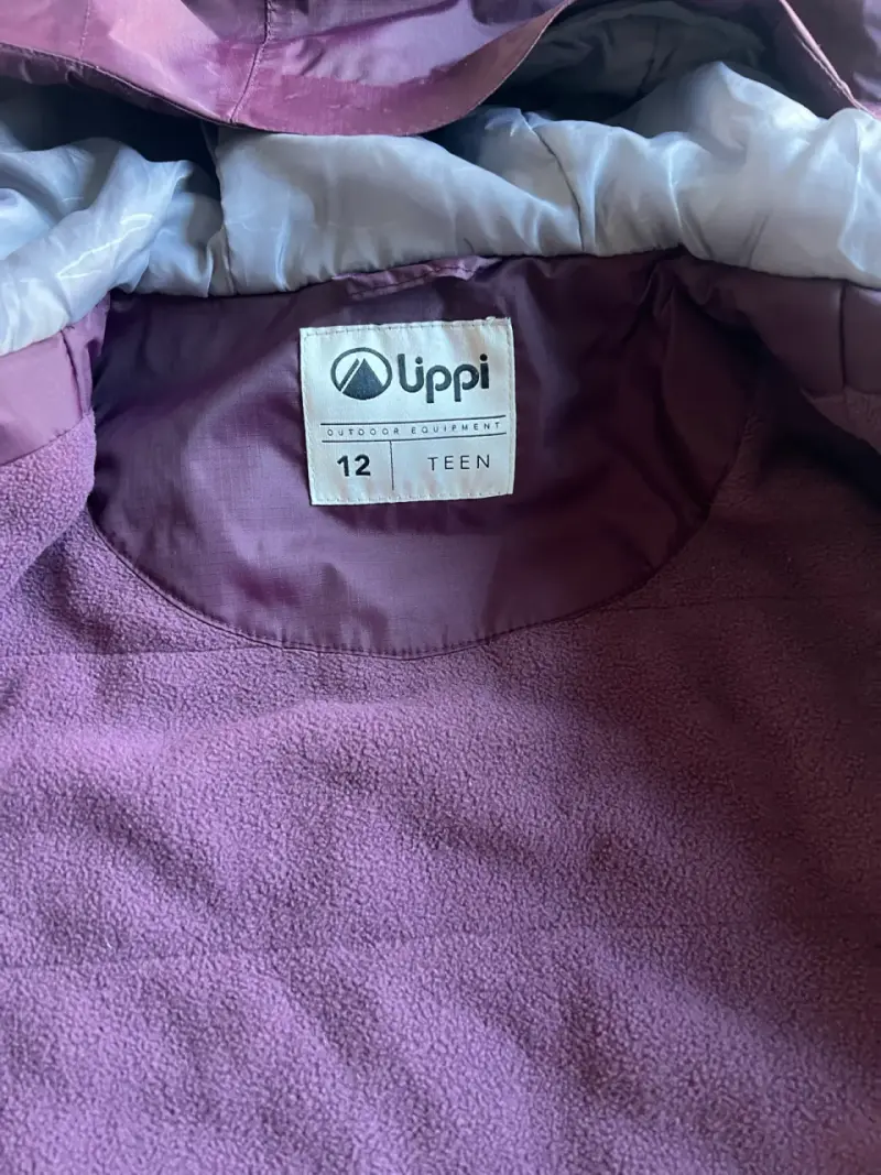 Chaqueta impermeable morada para adolescentes Uppi - 3