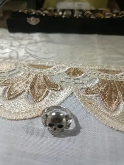 Anillo de plata de la segunda guerra mundial - miniatura 1