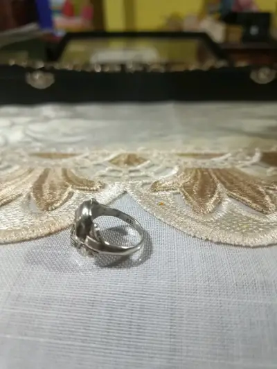 Anillo de plata de la segunda guerra mundial - miniatura 2