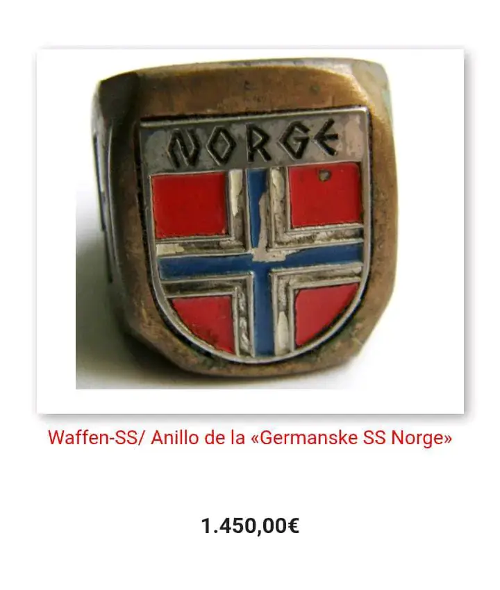 Anillo de plata de la segunda guerra mundial - 5