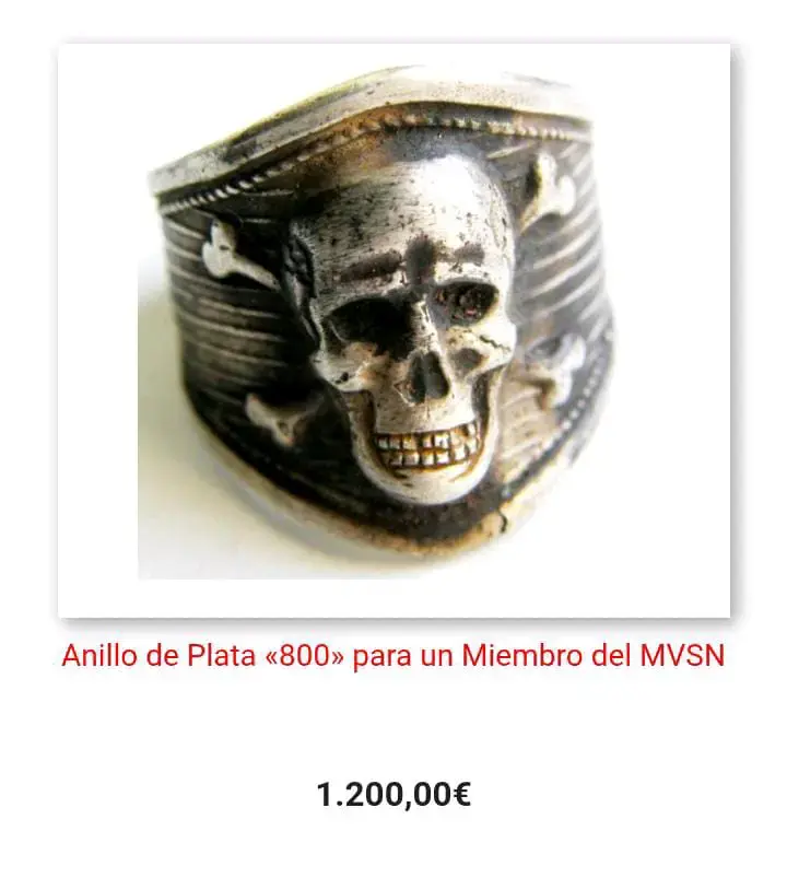 Anillo de plata de la segunda guerra mundial - 6