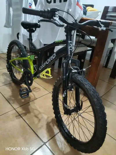 Bicicleta infantil Oxford Draco con suspensión - miniatura 1