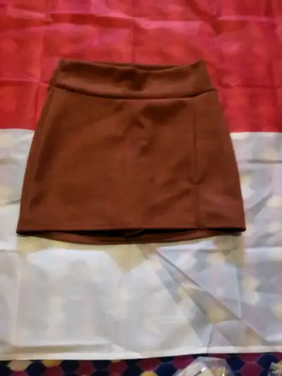 Falda shorts de gamuza - miniatura 3