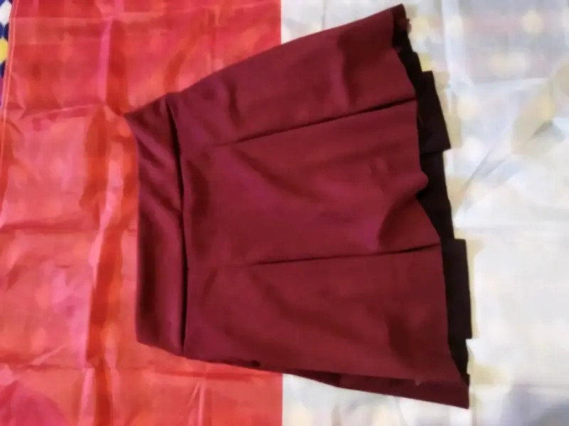 Falda shorts de gamuza - 4