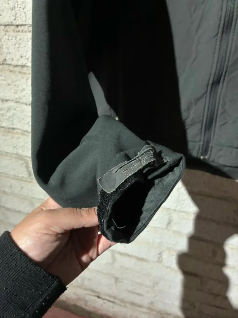 Chaqueta Softshell Negra The North Face para Hombre - 2