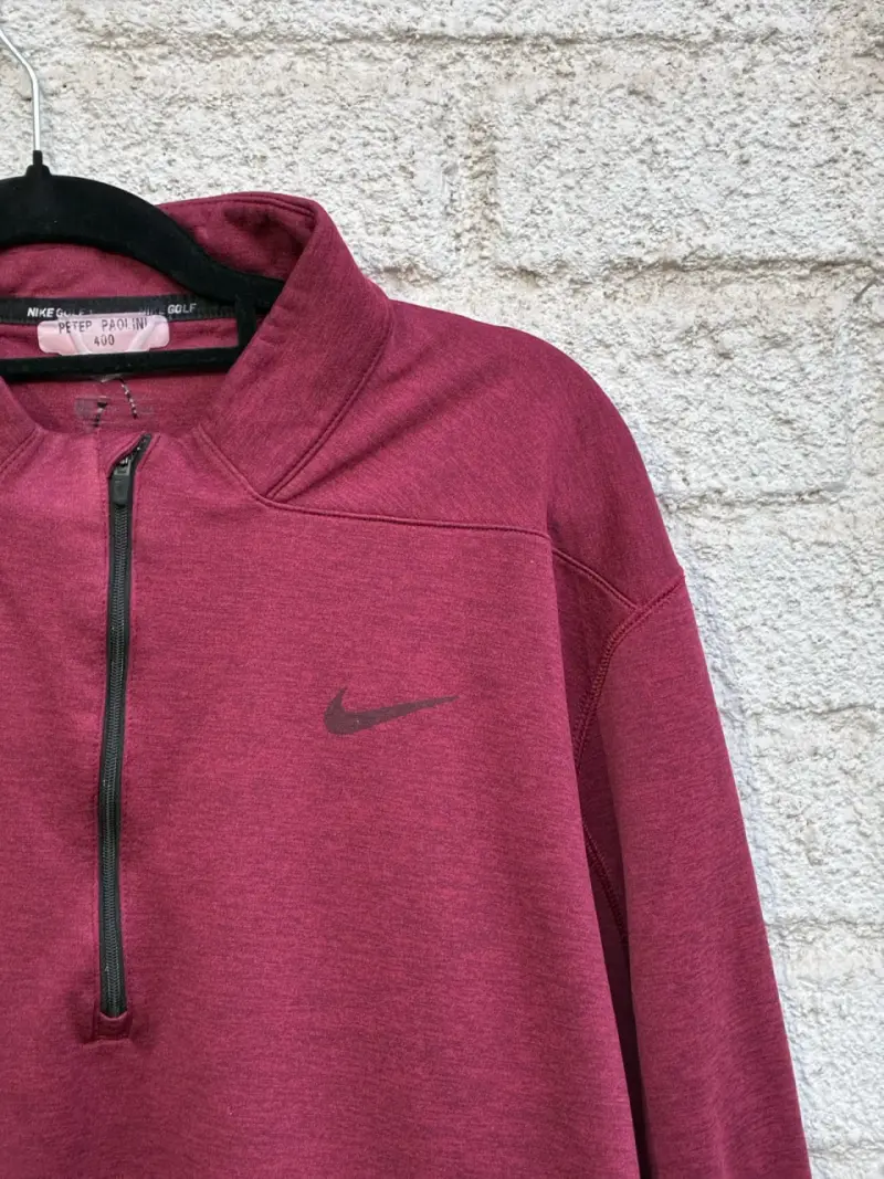 Polerón Nike Golf Burdeos para Hombre - 2
