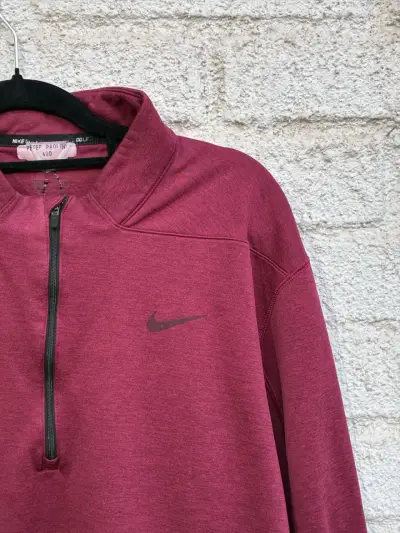 Polerón Nike Golf Burdeos para Hombre - miniatura 2