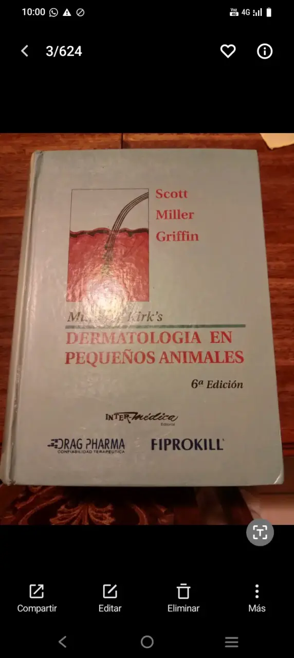Libro Dermatología en Pequeños Animales 6ª Edición - 4