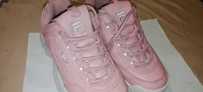 Zapatillas deportivas rosas Fila - miniatura 3