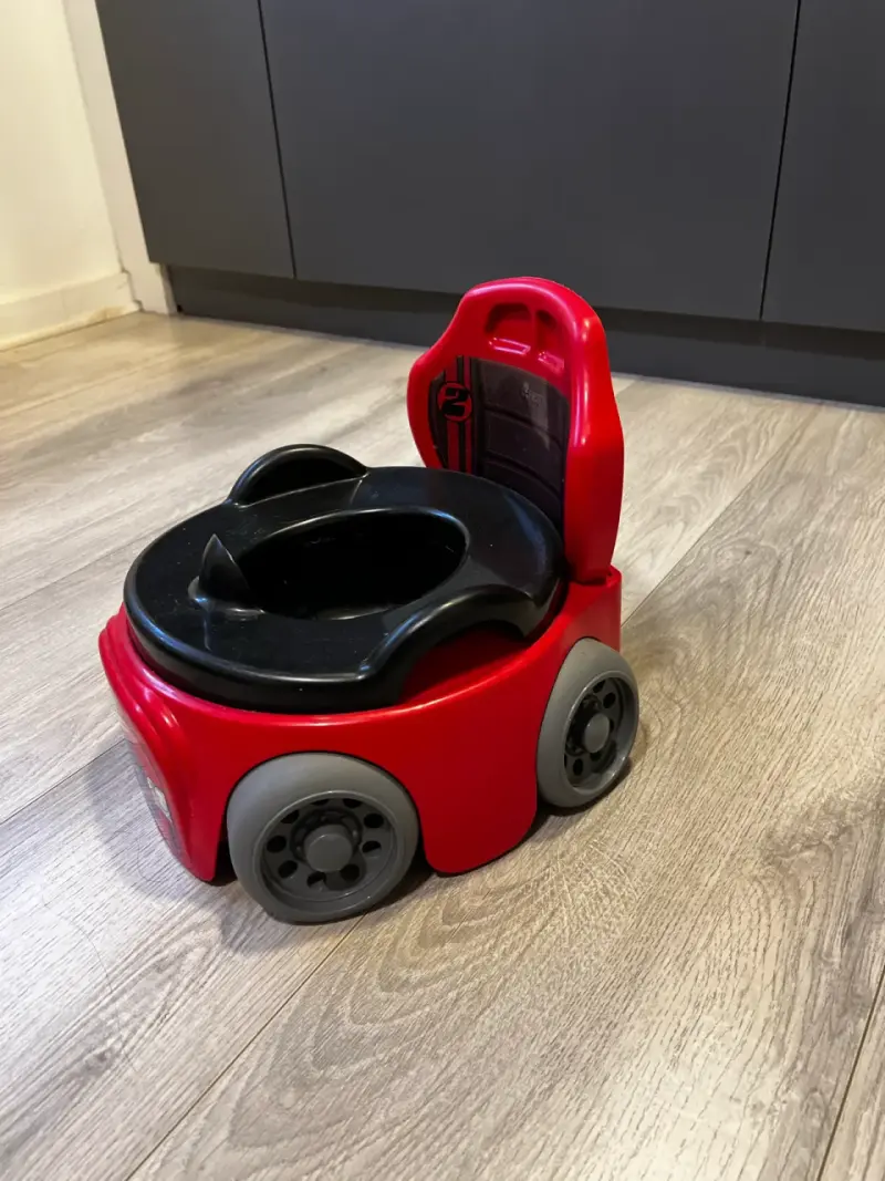 Bacinica de auto para niños, diseño divertido - 4