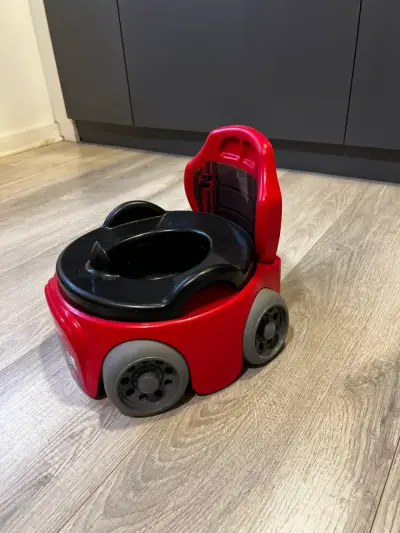 Bacinica de auto para niños, diseño divertido - miniatura 4