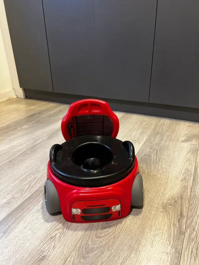 Bacinica de auto para niños, diseño divertido - 5